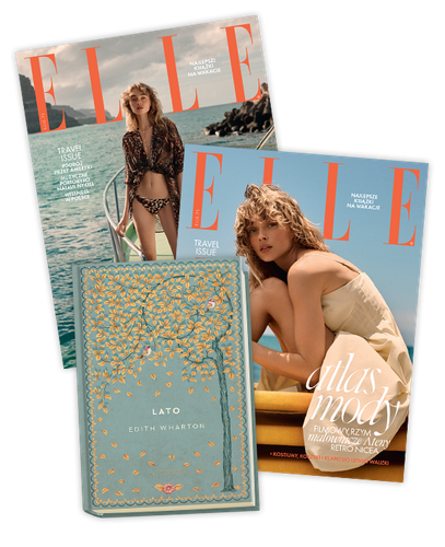 Elle 8/2025 z książką Edith Wharton "Lato"