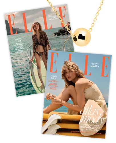Roczna prenumerata magazynu Elle z Naszyjnikiem z Kuleczką od ANIA KRUK