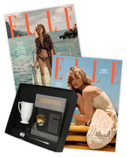 Roczna prenumerata magazynu Elle z prezentem Zestawem Rosenthal
