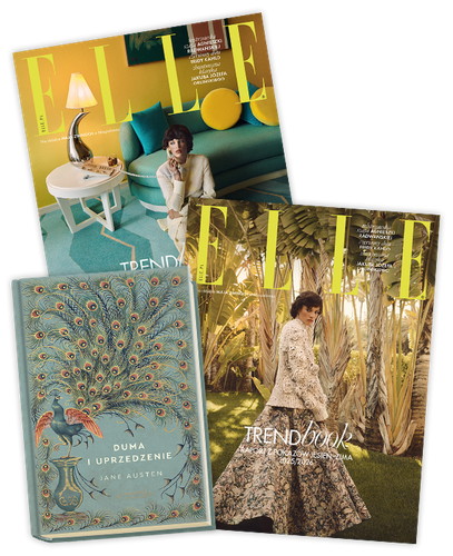 Elle 9/2025 z książką Jane Austen "Duma i uprzedzenie"
