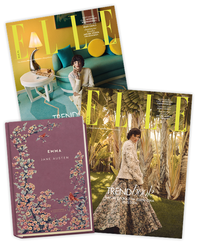 Elle 9/2025 z książką Jane Austen "Emma"