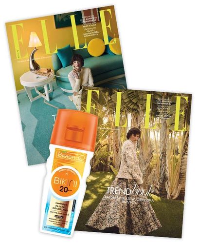 Elle 9/2025 z nawilżającym mleczkiem ochronnym Bielenda BIKINI SPF 20