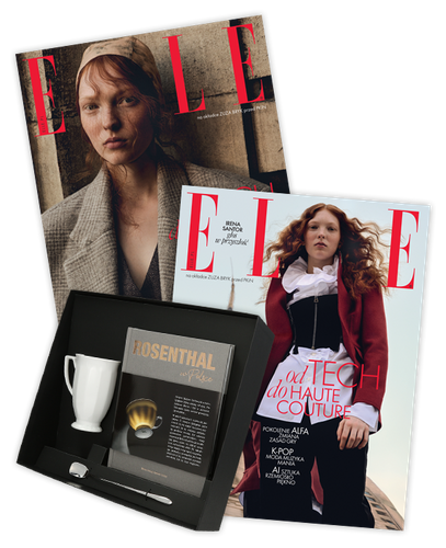 Roczna prenumerata magazynu Elle z prezentem Zestawem Rosenthal