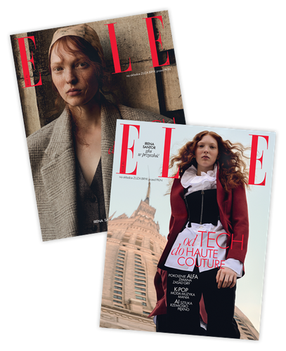 Roczna prenumerata magazynu Elle ze skarpetkami BIZUU i gumką do włosów Scrunches