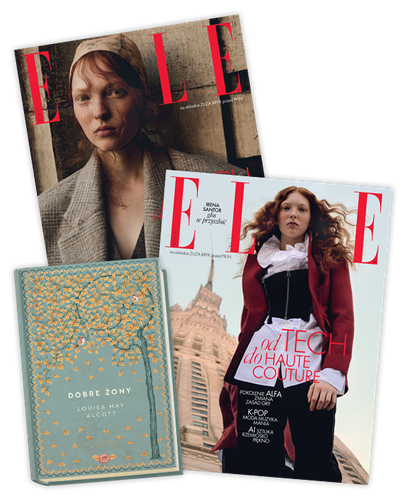 Elle 11/2025 z książką Louisa May Alcott "Dobre Żony"