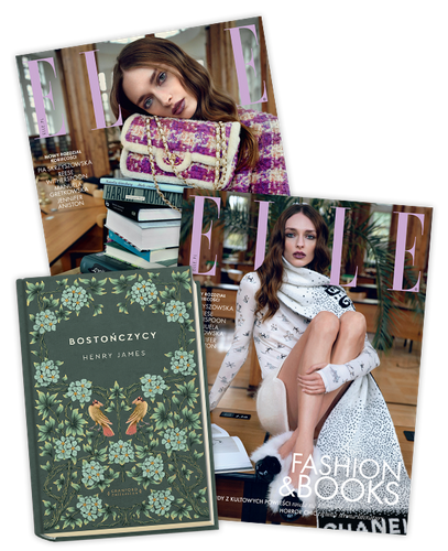 Elle 12/2025 z książką Henry’ego Jamesa “Bostończycy”