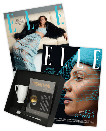 Roczna prenumerata magazynu Elle z prezentem Zestawem Rosenthal