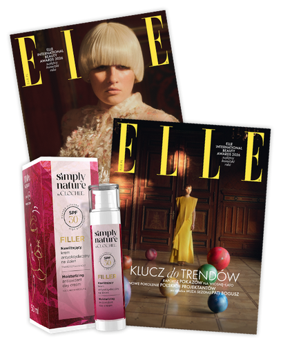 Elle 3/2026 z nawilżającym kremem antyoksydacyjnym na dzień od Clochee