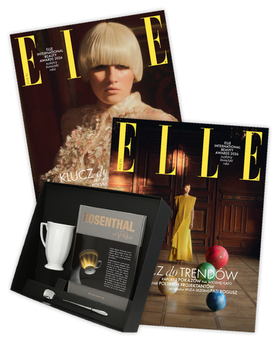 Roczna prenumerata magazynu Elle z prezentem Zestawem Rosenthal