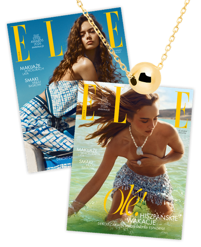Roczna prenumerata magazynu Elle z Naszyjnikiem z Kuleczką od ANIA KRUK