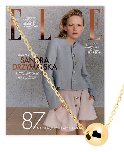 Roczna prenumerata magazynu Elle z Naszyjnikiem z Kuleczką od ANIA KRUK