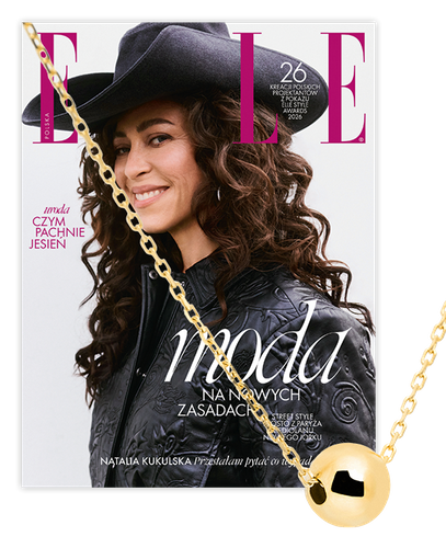 Roczna prenumerata magazynu Elle z Naszyjnikiem z Kuleczką od ANIA KRUK
