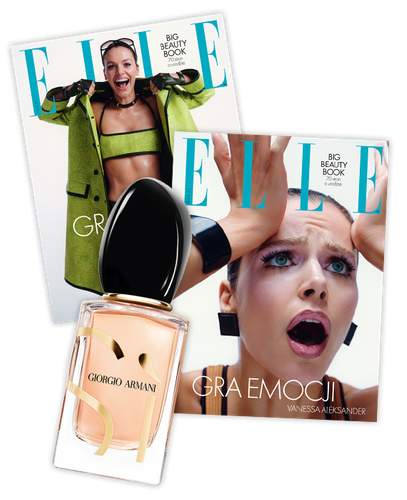 Elle 4/2025 z kosmetykiem GIORGIO ARMANI SI woda perfumowana (7 ml)