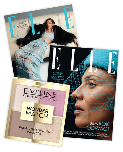 Elle 1/2026 z Paletą do konturowania twarzy od EVELINE