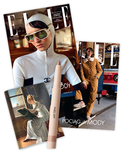 Elle 12/2024 z kosmetykiem - Inglot Velvet Define 