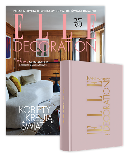 Roczna prenumerata ELLE Decoration z Albumem Świat Wnętrz