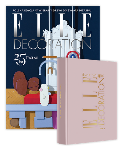 Roczna prenumerata ELLE Decoration z Albumem Świat Wnętrz