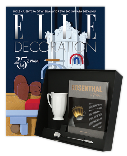 Roczna oferta Elle Decoration z prezentem: Zestawem Rosenthal