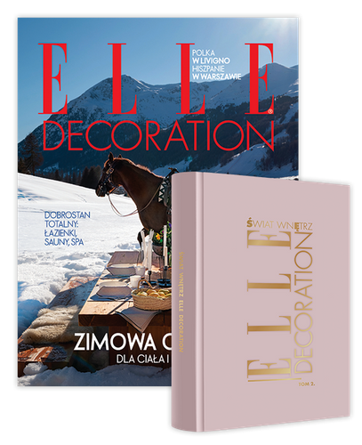 Roczna prenumerata ELLE Decoration z Albumem Świat Wnętrz