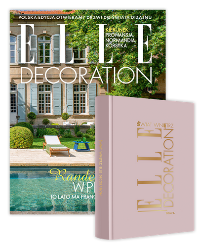 Roczna prenumerata ELLE Decoration z Albumem Świat Wnętrz