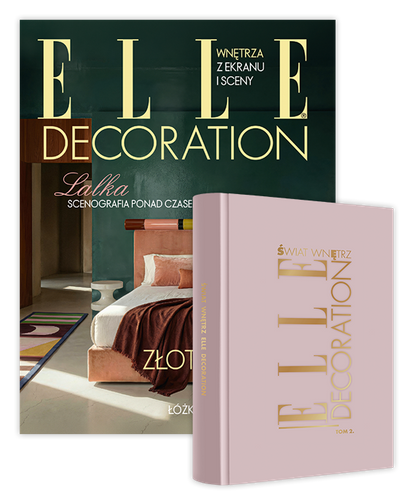 Roczna prenumerata ELLE Decoration z Albumem Świat Wnętrz