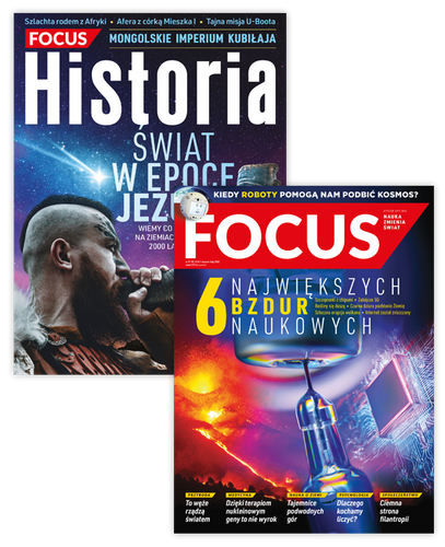Roczna prenumerata magazynu Focus + Focus Historia