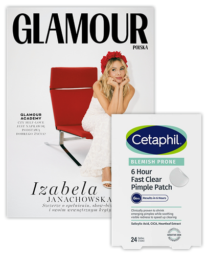 Glamour 5/2025 z Cetaphil Clear Pimple Patch
