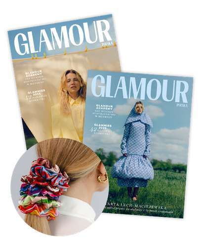 Glamour 6/2025 z gumką do włosów Spadiora