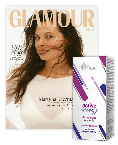 Glamour 7-8/2026 z kosmetykiem od Ava - Dezodorant w kremie