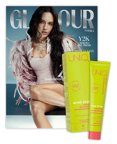 Glamour 11/2026 z zestawem kosmetyków UNIQ