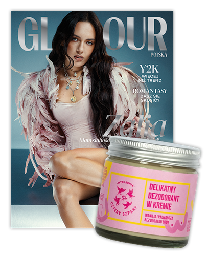 Glamour 11/2026 z naturalnym dezodorantem w kremie wanilia i palmeroza