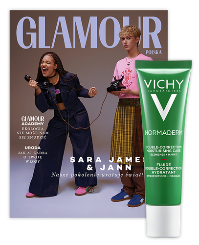 Glamour 4/2024 z kremem do twarzy Vichy Normaderm