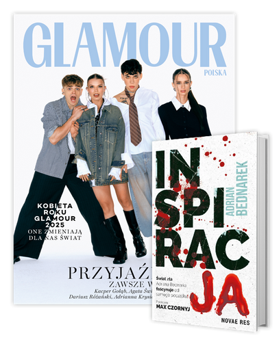 Glamour 11/2025 z książką "Inspiracja"