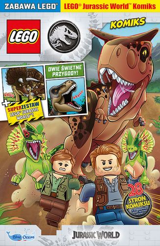 Lego Jurassic World. Komiks 1/2024