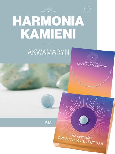 Przesyłka cz. 3, 4 i 5  (tom 3 GRATIS!). Prenumerata "Harmonia Kamieni", od tomu 3 - Premium