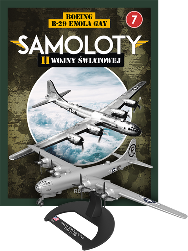Przesyłka cz.  7 i 8. Prenumerata "Samolotów II wojny światowej", od tomu 7