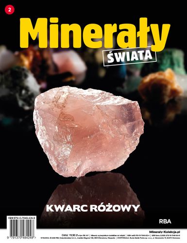 Przesyłka cz. 2, 3 i 4 (tom 3 GRATIS!). Prenumerata "Minerały Świata", od tomu 2 - Premium