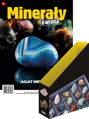 Przesyłka cz. 5, 6, 7 i 8. Prenumerata "Minerały Świata", od tomu 5