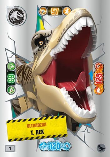 LEGO® Jurassic World™ - Nr 1: Ultradziki T. rex