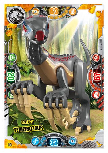 LEGO® Jurassic World™ - Nr 10: Czujny terizinozaur