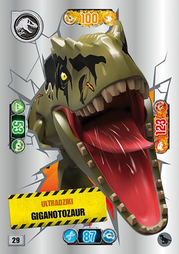 LEGO® Jurassic World™ - Nr 29: Ultradziki giganotozaur