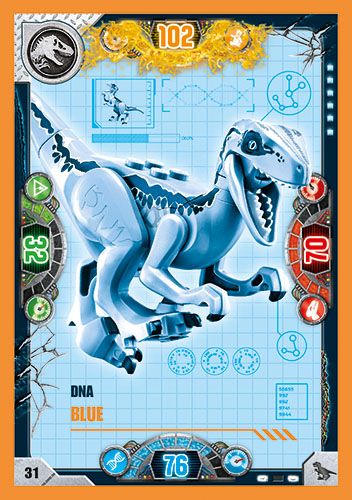 LEGO® Jurassic World™ - Nr 31: DNA Blue