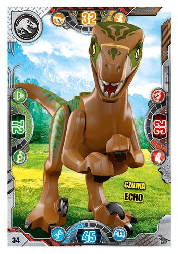 LEGO® Jurassic World™ - Nr 34: Czujna Echo
