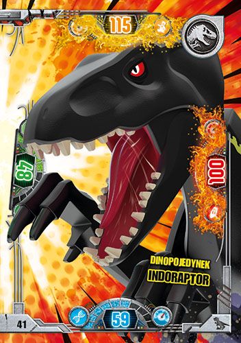 LEGO® Jurassic World™ - Nr 41: Dinopojedynek Indoraptor