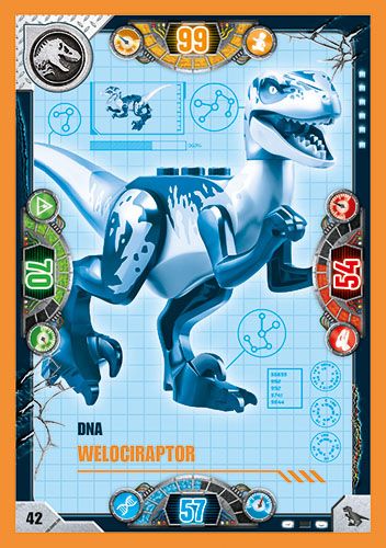 LEGO® Jurassic World™ - Nr 42: DNA Welociraptor