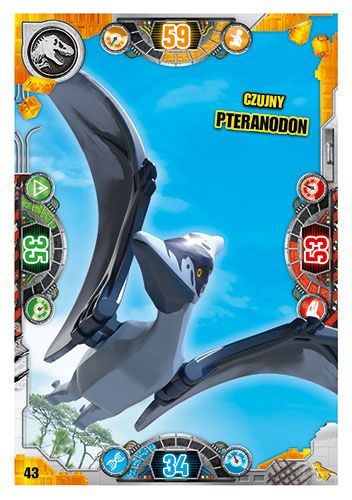 LEGO® Jurassic World™ - Nr 43: Czujny pteranodon