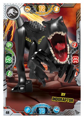LEGO® Jurassic World™ - Nr 48: Zły indoraptor