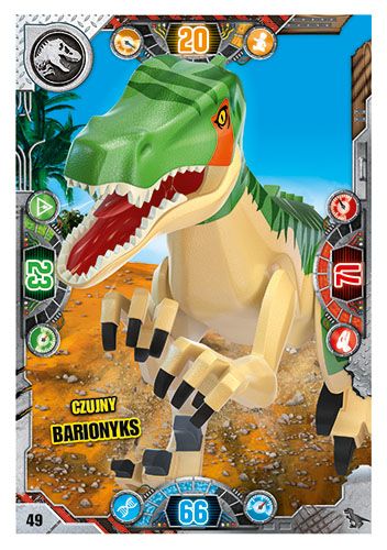 LEGO® Jurassic World™ - Nr 49: Czujny barionyks