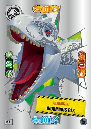 LEGO® Jurassic World™ - Nr 57: Ultradziki Indominus rex