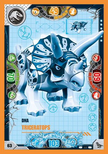 LEGO® Jurassic World™ - Nr 63: DNA Triceratops